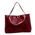 thumbnail image 2 of fenteer Women Shoulder Bag Casual Travel Shoulder Bag Handbag for Work Travel Street Red, 2 of 8