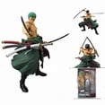 thumbnail image 1 of Anime Figure One Piece Zoro Action Figure Roronoa Zoro Figure Sculpture Decoration Statue Doll Model Collectible Toy Figure 18cm, 1 of 4