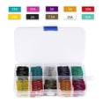 thumbnail image 1 of 120-Pc Mini Blade Assorted Car Fuse Assortment Kit Set, 1 of 9