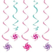 Turning One Girl Dizzy Danglers, 5-Pack