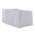 thumbnail image 2 of Sentmoon Underwear Organizer Box 9 Compartment Drawer Divider Storage Bin for Socks Bras Panties Foldable Closet Dresser Organization Home Use, 2 of 3