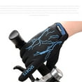 thumbnail image 4 of MGCWSH Anti-Slip Cycling Gloves for Men Women, Touchscreen Breathable Gloves Mountain Bike Gloves for Riding Blue, 4 of 5