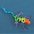 thumbnail image 4 of Glass Baron Multi-color Gecko Handcrafted Glass Figurine, 4 of 4