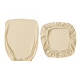 thumbnail image 4 of kurtrusly Office Computer Chair Stretchable Rotating Chair Seat Covers Beige, 4 of 8