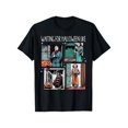thumbnail image 1 of [100% Cotton] Spooky Halloween Waiting Game With Jack O Lantern Decor T-Shirt Man Statement Casual Everyday graphic tee, 1 of 6