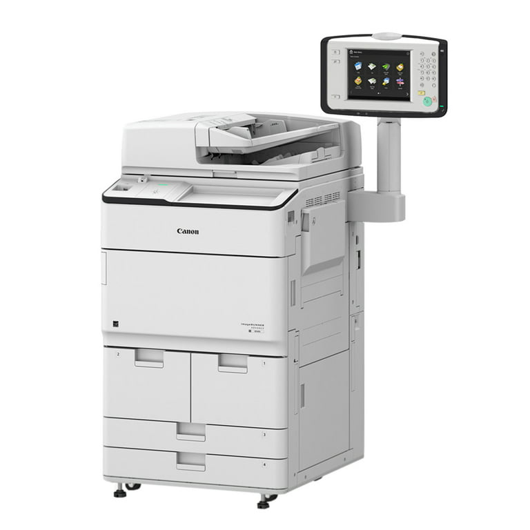Used Canon ImageRunner Advance 8585 Monochrome Laser Multifunction Copier - 85ppm, A3+SRA3/A3/A4, Print, Copy, Scan, Duplex, Network, Feeder, 1200 DPI, 2 Trays, Dual Drawers - Walmart.com