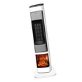 thumbnail image 4 of Calefactor eléctrico de torre, calefactor cerámico PTC con temporizador y protección contra sobrecalentamiento y vuelco, ideal para garaje y baño. Blanco, 4 of 9