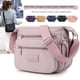 thumbnail image 4 of Bolso de nailon para mujer, estilo invernal, ligero, impermeable, tipo mensajero, bolso de hombro informal para mujer, 4 of 6