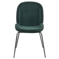 thumbnail image 4 of Lucy Velvet Fabric Chair, (Set of 2), 4 of 10