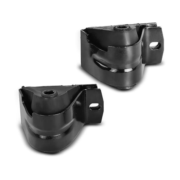 Engine Mount Kit 2 - Compatible with 1987 - 2001 Jeep Cherokee 4.0L 6-Cylinder 1988 1989 1990 1991 1992 1993 1994 1995 1996 1997 1998 1999 2000