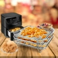 thumbnail image 2 of Geemin 3 Layers Grill Stands Air Fryers Stackable Rack 304Stainless Steel Dehydrator Racks Grilling Racks for Restaurant Kitchen, 2 of 6