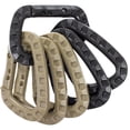 thumbnail image 2 of Tactical Carabiner Keychain 6 Pack - Hard Polymer, Lightweight Utility Hook Rings and Tactical Gear Clips - Hanging Carabiner Buckle for Backpacking, Camping, and Hiking, 2 of 4