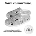thumbnail image 6 of Wukai Pandas Between Clouds and Stars Print Women's Indoor Bedroom Slipper Slip On Shoes, Unisex House Shoes with Anti-Skid Sole for Men, Gift for Women Men-35/36, 6 of 7