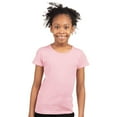 thumbnail image 2 of Next Level Girls’ Cotton Princess Short T-Shirt Soft Crewneck Tee Shirts (Light Pink, L), 2 of 7