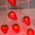 thumbnail image 4 of 10 luces LED de 1,5 m TANGJMXG forma de fresa y frutas a pilas para interiores y exteriores, 4 of 4