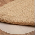 thumbnail image 3 of VHC Brands Natural Jute Oval Rug w Rug Pad Asstd Sizes (Oval 27"x48"), 3 of 7