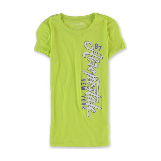 Camiseta adornada Aeropostale Mujer Verde Extragrande