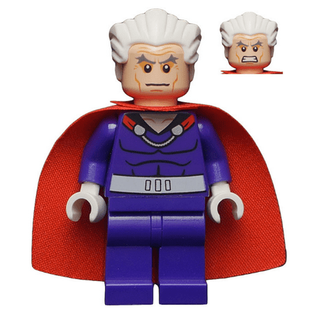 LEGO Marvel Super Heroes Magneto - Dark Purple Outfit Minifigure