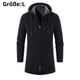 thumbnail image 1 of Cárdigan, sudadera con capucha, chaqueta de invierno de punto fino, cárdigan largo, 1 of 5