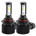thumbnail image 2 of Car Front Light 6000k Headlight Headlamp Replacement 120W 6000K LED Headlight Waterproof Dustproof 9006/HB4 Head Lamp High Brightness Universal Parts ANGGREK Otros, 2 of 8