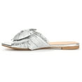 thumbnail image 3 of Journee Womens Serlina Slide Flat Sandals, Widths Available, 3 of 9