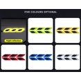 thumbnail image 3 of SHENMO 2PCS Car Decoration Stickers, Safety Warning Reflective Stickers, Personalized Decals for All Models Red, 3 of 4