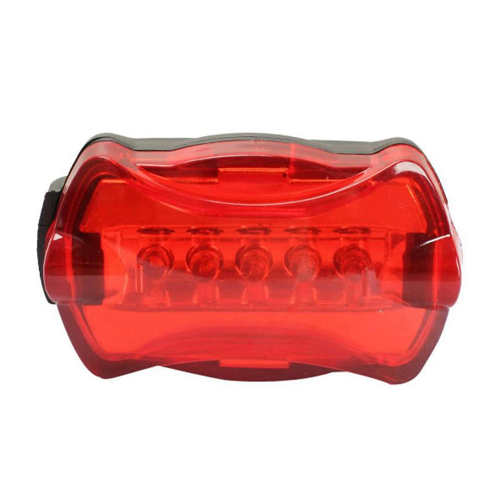 Bicycle Rear Light Bike Tail Light With 5 LED Red Flashing Modes - AAA ...