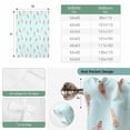 thumbnail image 6 of Summer Swimmers Balloon Curtains for Bedroom/Front Door/Bathroom, Cartoon Swimming Girls Boys Sports Tie Up Curtains 63 Inch Length Light Filtering Kitchen Curtains Shades for Windows 46"x63", 6 of 8