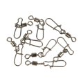 thumbnail image 3 of 100 Pcs Ball Bearing Fishing Swivels Snap Rolling Sea Connector Stainless Steel 1 - Does Not Contain Composite Wood 8#, 3 of 7