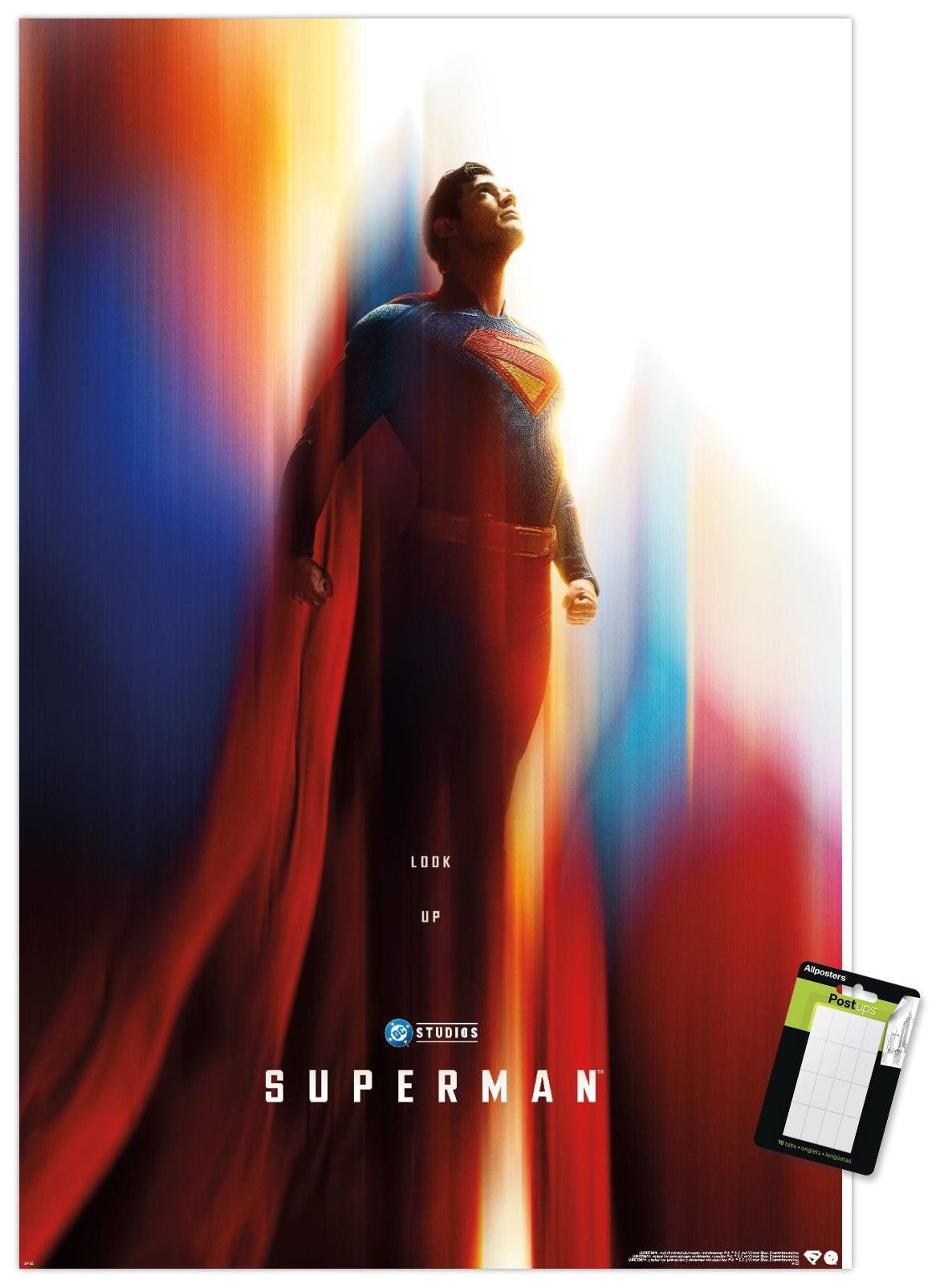 DC Studios Superman (2025) - Superman Teaser One Sheet Wall Poster, 22.375" x 34"