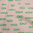 thumbnail image 1 of oneOone Cotton Silk Light Pink Fabric Geometric Rounded Rectangle Quilting Supplies Print Sewing Fabric By The Yard 42 Inch Wide, 1 of 4