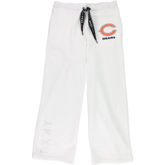 Pantalones deportivos para mujer DKNY Chicago Bears color blanco pequeño