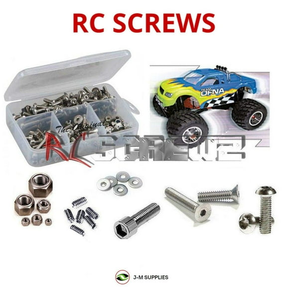 RCScrewZ Stainless Steel Screw Kit ofn004 for Ofna Titan 1/8th 4WD | SET