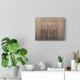 thumbnail image 6 of Inspirational Wall Art Everything Is Hard Before It Is Easy Motivational Print Ready to Hang Artwork Unframed, 6 of 7