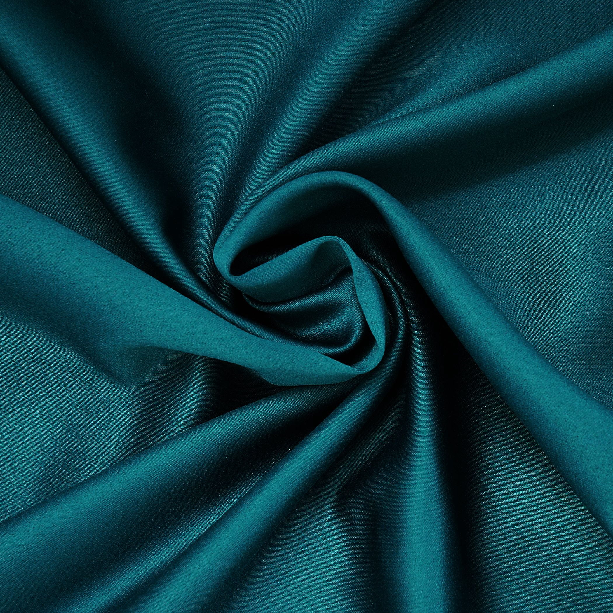 Sun Zero Bartlett Grommet Room Darkening Extra Wide Patio Curtain Panel, 100"x84",Teal
