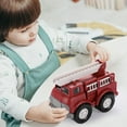 thumbnail image 3 of Auto Toy Polished Smoothly Fun Plastic Enlightenment School Bus Rescue Fire Truck Children Car Toy for Boys, 3 of 10