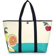 Tory Burch Penn Applique XL Tote Bag, Fruit…