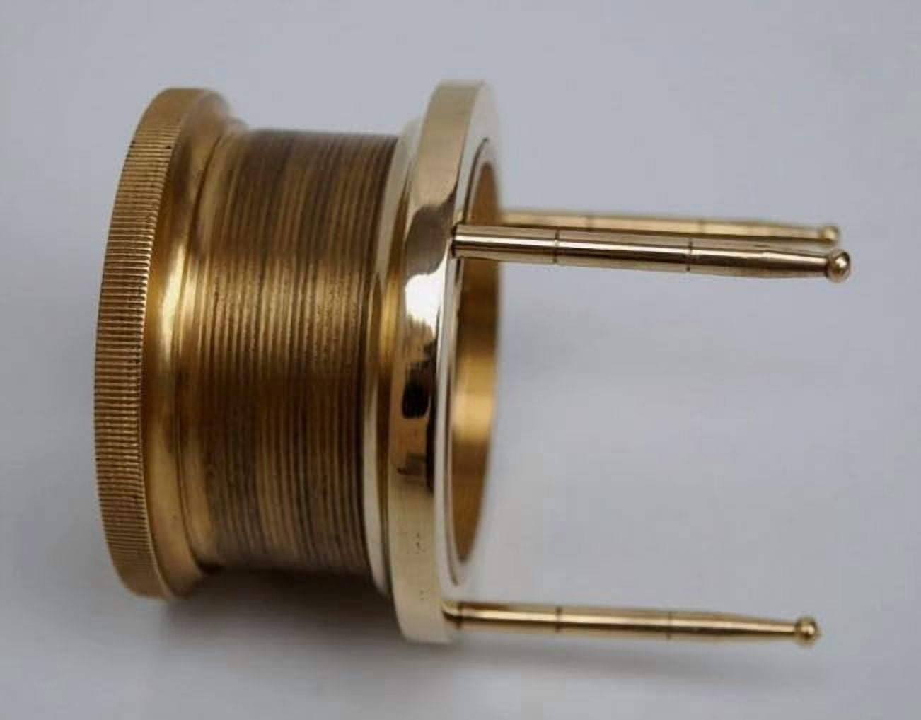 Maritime treasures Brass Desk Map Magnifying Tripod Glass Magnifier Tabletop Reading Lens