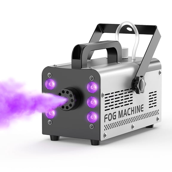 Fog Machine 400W RGB LED Smoke Machine Stage Lighting Effect with Remote Control Fog Machine for Party Halloween Wedding DJ Show Concert Bar