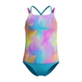 thumbnail image 1 of Speedo Boy's UV Protection Colour Block Redondo Volley 15" Swim Short - Peacoat, Size XL, 1 of 4