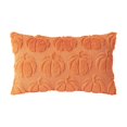 thumbnail image 2 of Oceanwell New Plush 3D Pumpkin Throw Pillows Covers - Fall/Christmas/Thanksgiving Decor, Cozy Textured Cushions for Couch/Bed,F,50X30cm, 2 of 7