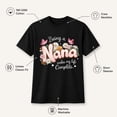 thumbnail image 6 of Being a Nana Makes My Life Complete T-Shirt | Floral Butterfly Grandma Gift Tee | Women's Short Sleeve, 6 of 9