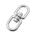 thumbnail image 3 of Unique Bargains M6 Swivel Eye Double Ended Round Ring Rotating Hoist Eye to Eye Bolt 2pcs, 3 of 3