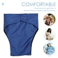 thumbnail image 4 of Minkissy 2Pack Elderly Diapers Leakproof Washable Adult Nappies Blue with Bedding Protection, 4 of 4