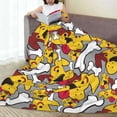 thumbnail image 6 of Pofeuu Cute Dog Print Ultra-Soft Micro Fleece Blanket,for Bed Or Sofa,All Season Throw Blankets Flannel Blanket-50"x40", 6 of 7