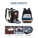 thumbnail image 2 of Mochila de viaje LOVEVOOK para hombre de 17 pulgadas de gran capacidad, 2 of 7