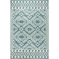 thumbnail image 3 of nuLOOM Cari Moroccan Tribal Indoor/Outdoor Area Rug, 9' 6" x 12', Cari Teal, 3 of 6