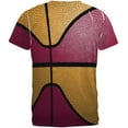 thumbnail image 2 of Championship Basketball Red and Yellow All Over Mens T Shirt, 2 of 2