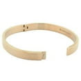thumbnail image 2 of Stainless Steel Rose Gold-Tone Greek Key Bangle Bracelet, 2 of 3