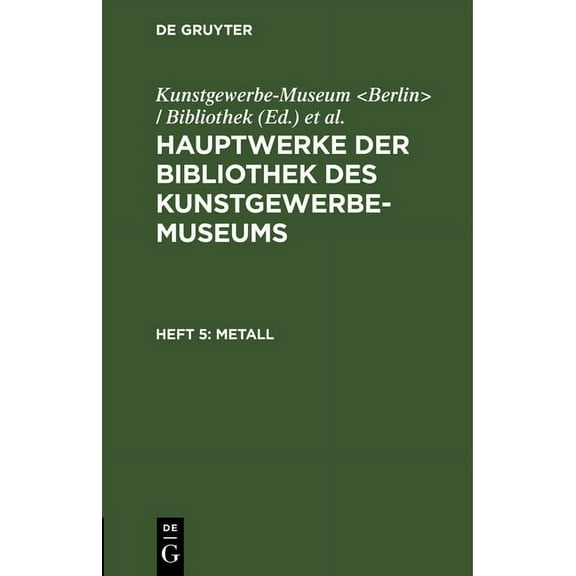 Metall, (Hardcover)